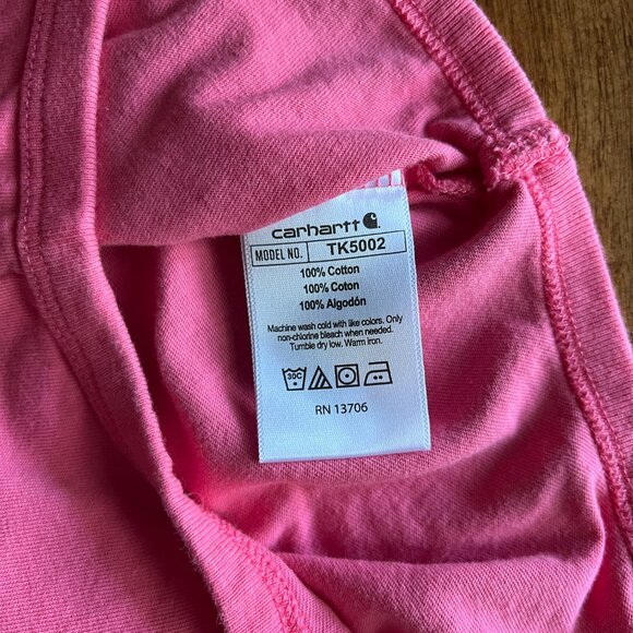 Carhartt pink pocket onesie 12m - Picture 6 of 6